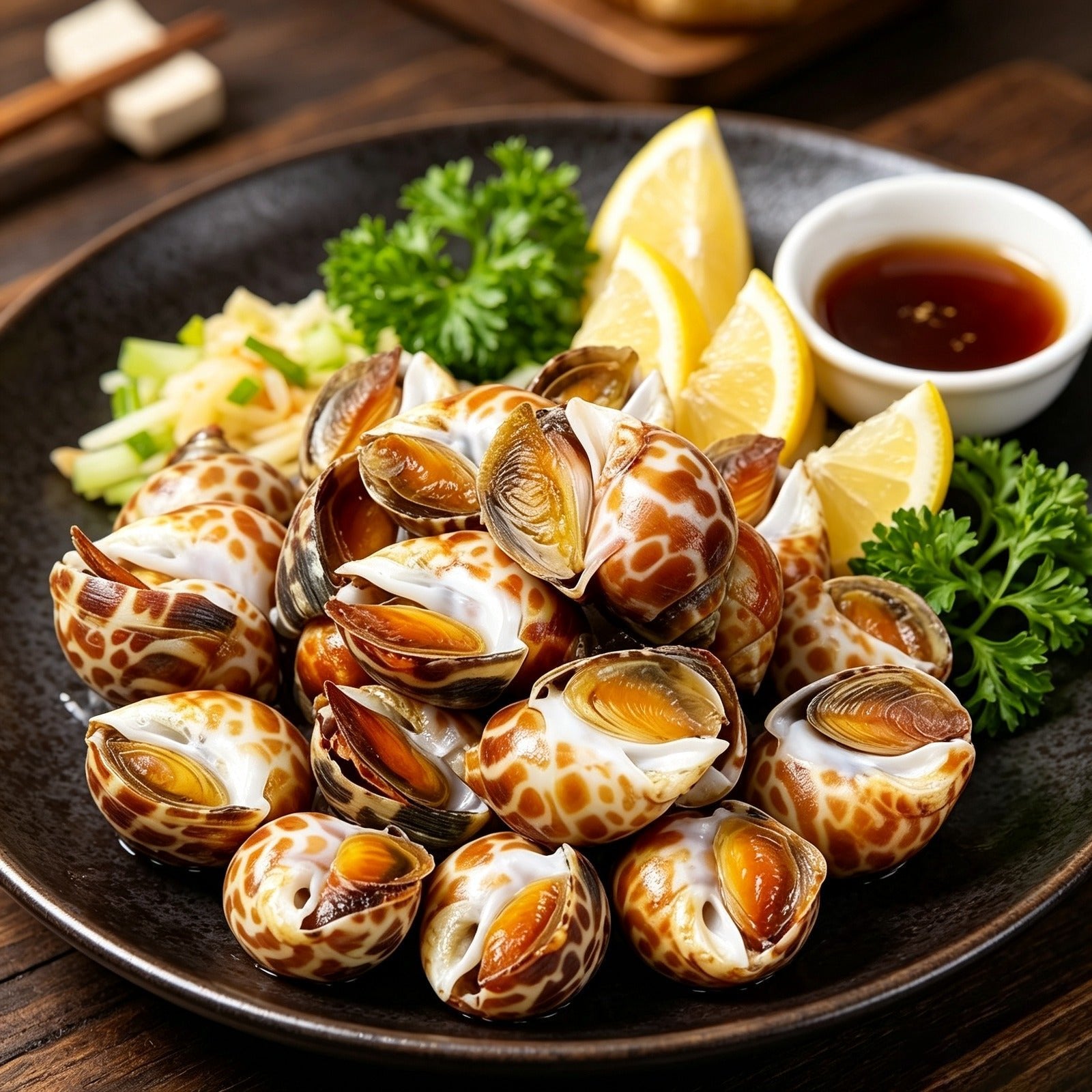 Greenshell mussels, gently steamed